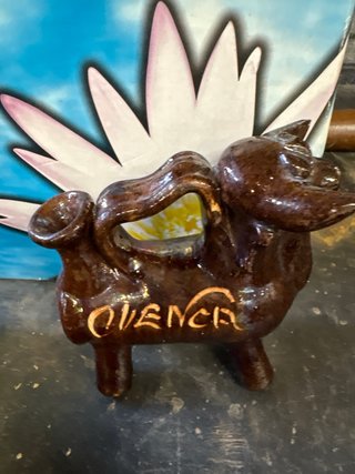 Botijo de cerámica tradicional