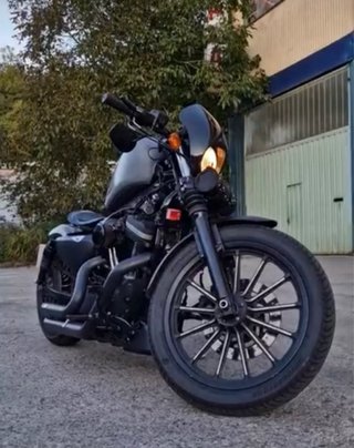 Harley Davidson Iron 883 2012 Negra/Gris