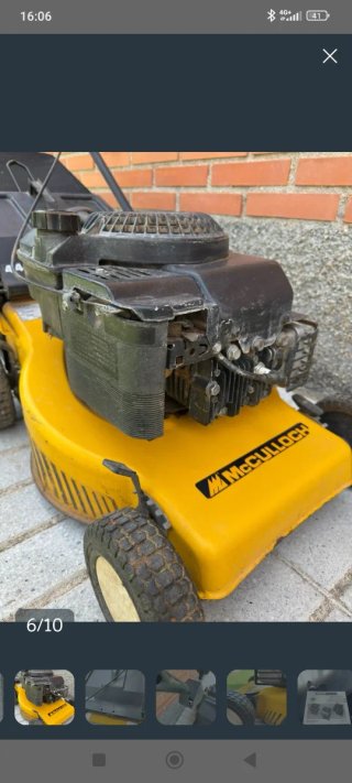 Cortacésped McCulloch Amarillo Quantum XM 35