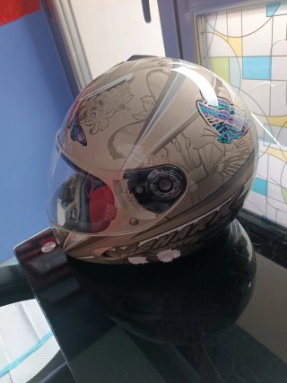 Chaqueta Moto Mujer Talla 42 M + Casco Shark