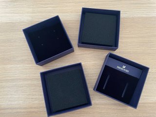 2 Cajas de Joyería Swarovski Medianas
