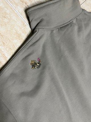 Pull&Bear Jersey Cuello Alto Cremallera Gris