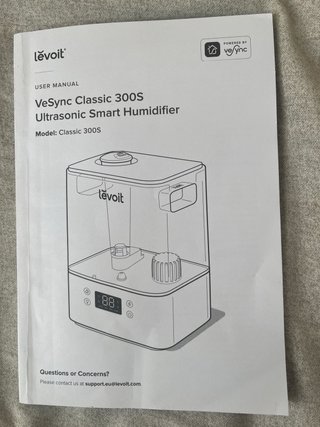 Humidificador Levoit Classic 300S Azul/Blanco Wifi