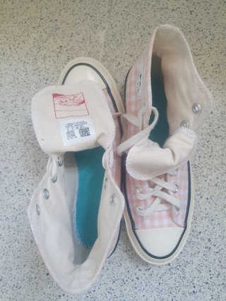 Converse Vichy Rosa Talla 38