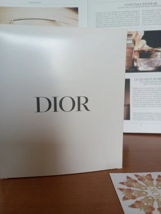 Neceser Dior Beige con Logo Bordado