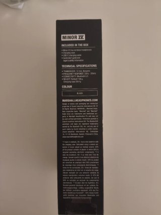 Auriculares Marshall Minor IV Precintados