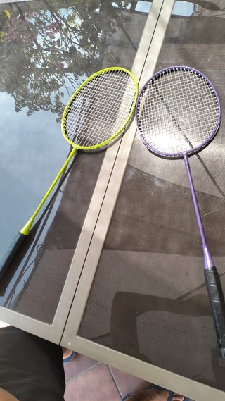 Raquetas de bádminton