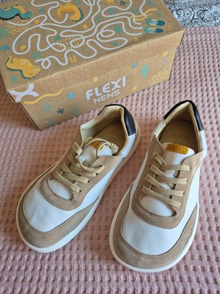 Zapatillas Barefoot Flexinens Piel Talla 37