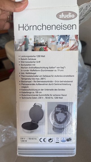Máquina para hacer cucuruchos