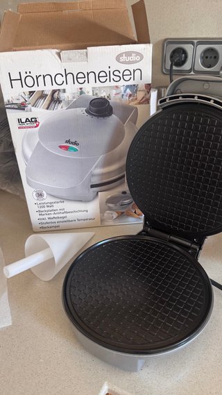 Máquina para hacer cucuruchos