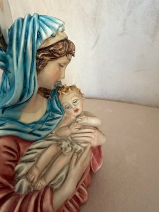 Figura Virgen con Niño Tiziano Galli