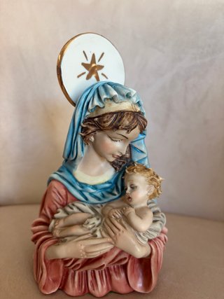 Figura Virgen con Niño Tiziano Galli