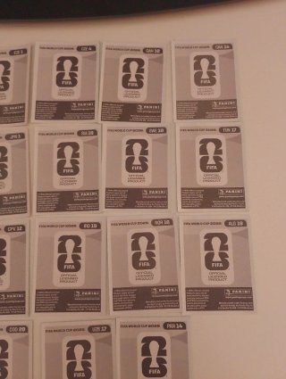 Cromos Panini Mundial 2026