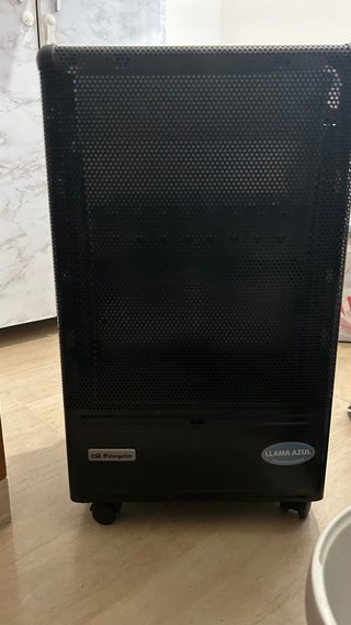 Estufa Gas Butano Orbegozo Negra.  Urge venderlo.