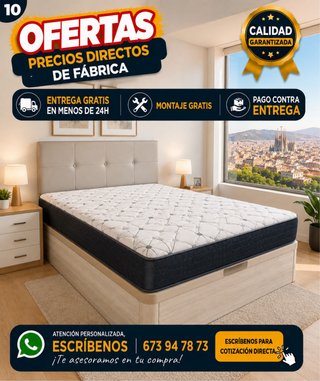 Letto con contenitore e materasso in offerta