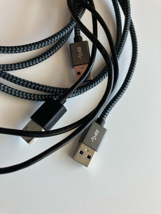 Lote 2 Cargadores Samsung y 3 Cables USB 3.0