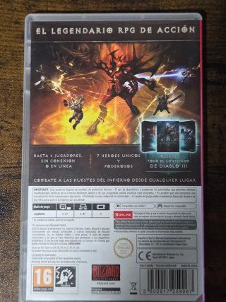 Diablo III Eternal Collection Nintendo Switch