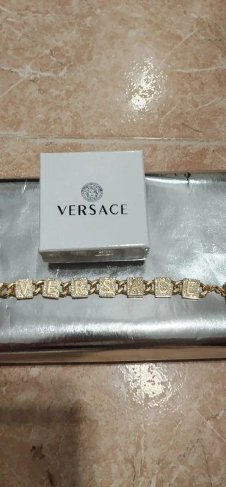 Pulsera Versace Oro y Plata