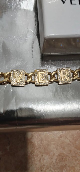 Pulsera Versace Oro y Plata