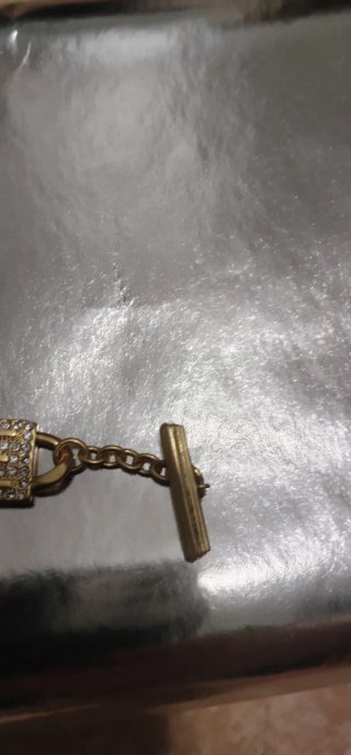 Pulsera Versace Oro y Plata