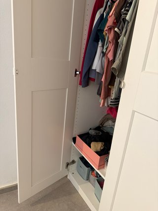 2 armarios IKEA PAX blancos 100 × 58 × 201 cm