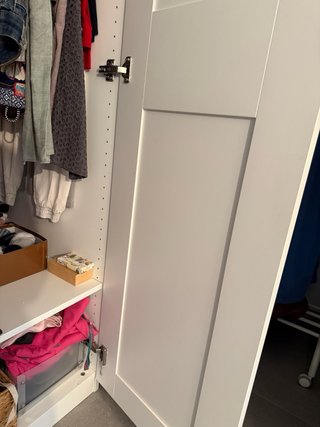 2 armarios IKEA PAX blancos 100 × 58 × 201 cm