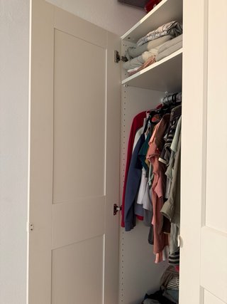 2 armarios IKEA PAX blancos 100 × 58 × 201 cm