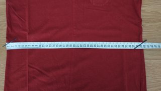 Camiseta Springfield Roja Manga Larga Talla M