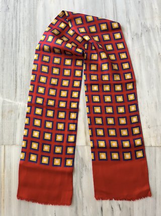 Lote pañuelos vintage mujer estampados y lisos