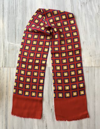 Lote pañuelos vintage mujer estampados y lisos