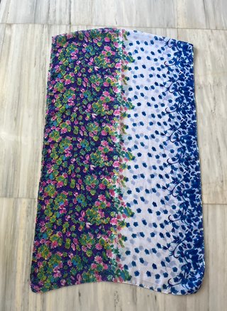 Lote pañuelos vintage mujer estampados y lisos
