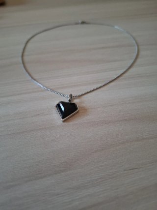 Collar Coai Onyx Negro Diamante