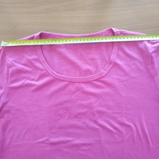 T-shirt donna fucsia taglia L