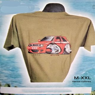 Camiseta algodón Talla M a XXL