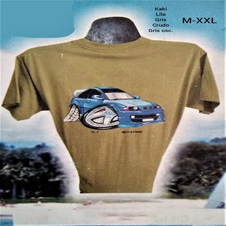 Camiseta algodón Talla M a XXL