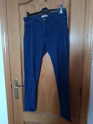 Vaqueros elásticos azul oscuro Primark