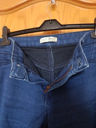 Vaqueros elásticos azul oscuro Primark