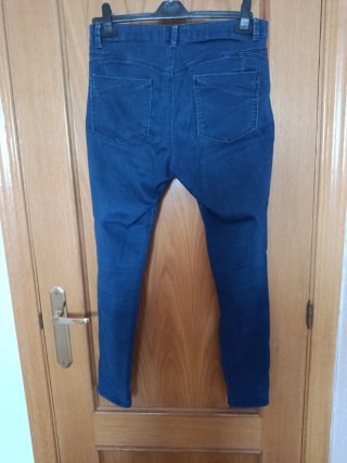 Vaqueros elásticos azul oscuro Primark