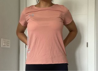 Camiseta deportiva Under Armour mujer naranja