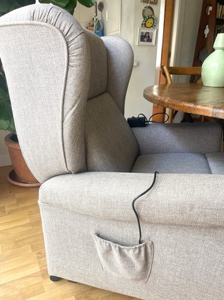 Sillón relax reclinable eléctrico