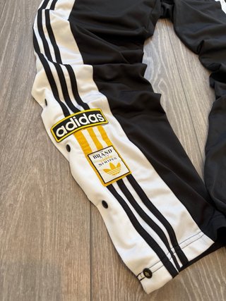 Pantalon Adidas Originals Adibreak Negro Amarillo