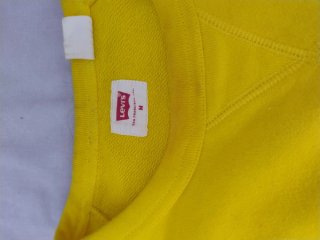 Sudadera Levi's Hombre Amarilla Talla M