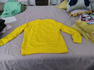 Sudadera Levi's Hombre Amarilla Talla M