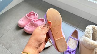 Lote Zapatillas Niña Pink y Purple