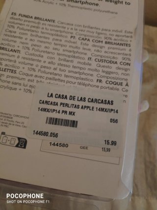 Funda brillante iPhone 14 Pro Max