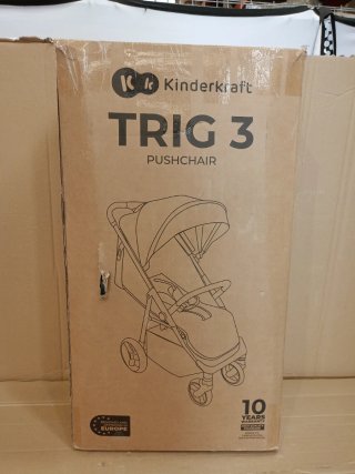 Silla Carrito Bebe Kinderkraft Trig 3 Negra