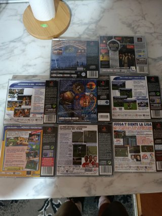 Lote Cajas Vacías PlayStation 1 (PS1)