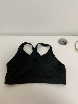 Sujetador deportivo Adidas negro