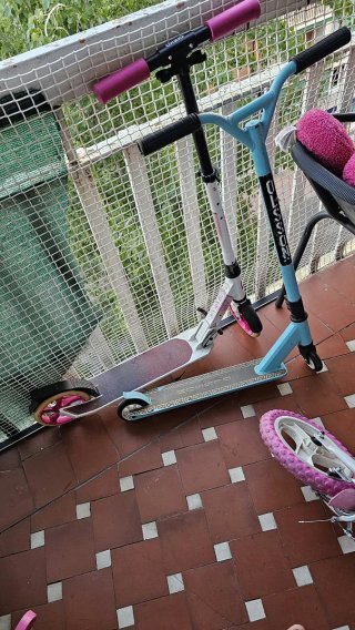 Pack: Triciclo, Bici y Patinete Infantil Rosa
