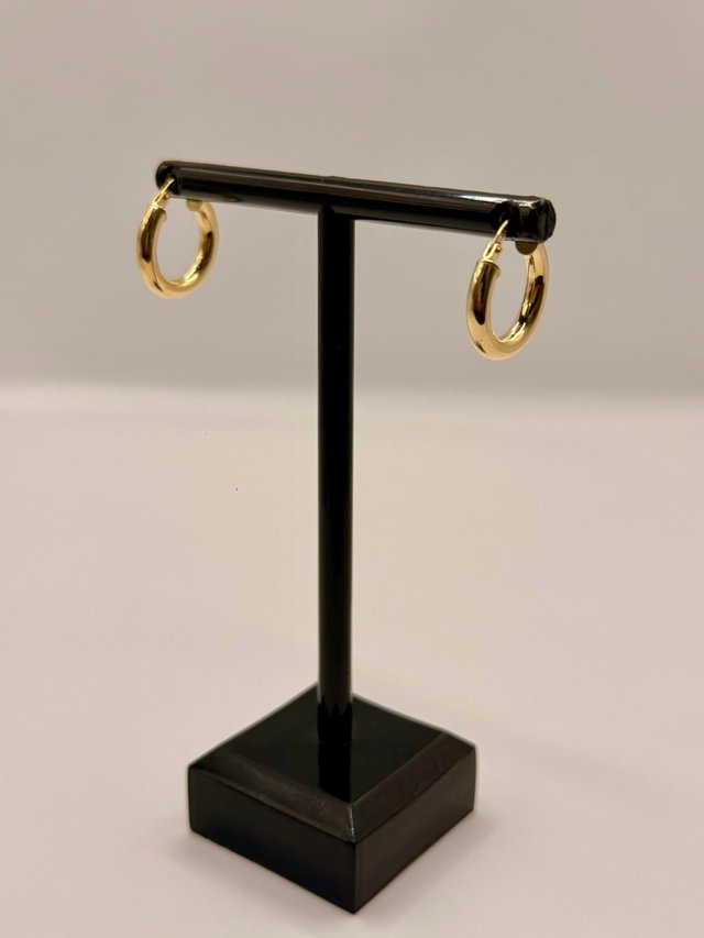 Pendientes de Oro Tipo Aro 9k 1.04GR